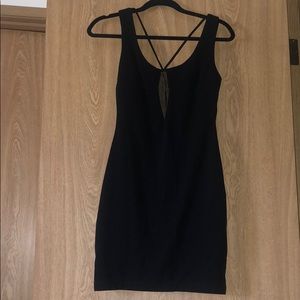 BLACK MINI DRESS